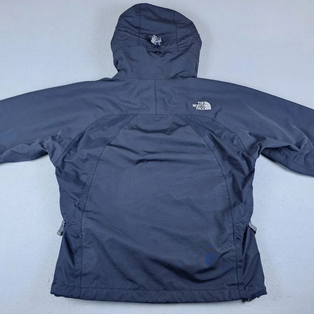 Vintage The North Face Hyvent Jacket Womens Small Black Full Zip Gorpcore Hiking